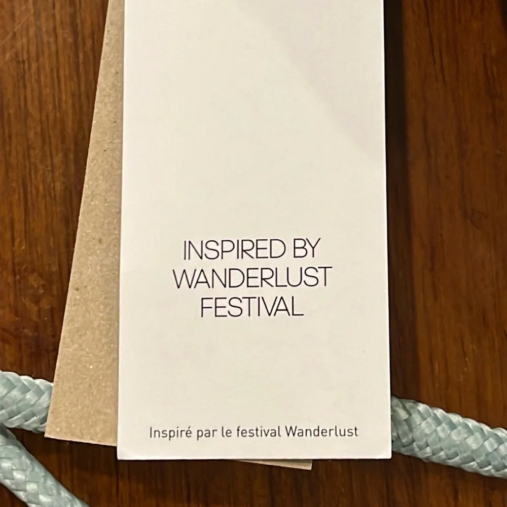 Adidas X Wanderlust Find Your True North Music Festival Gym Bag sack Backpack